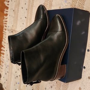 Cole Haan Short Boots Black Sz 11
